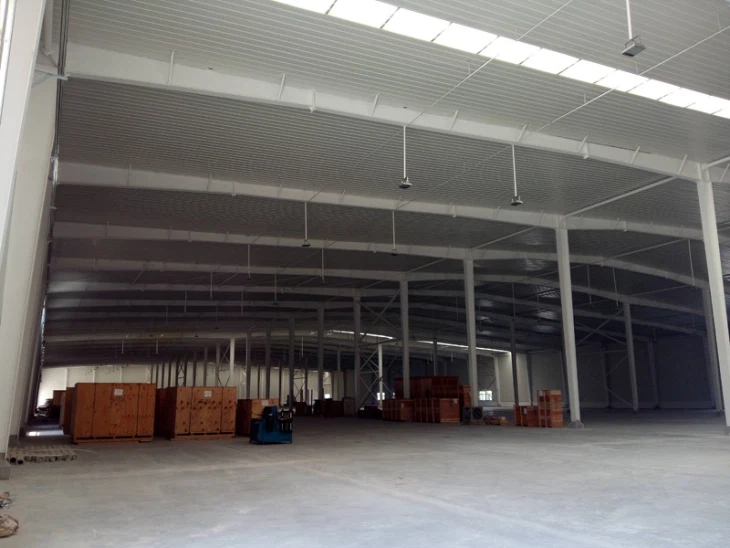 Steel Structure Carton Processing Workshop